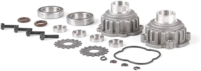 FLMLF Metal Differential housing kit for 1/5 HPI Baja RV KM 5B 5T 5SC FG Zenoah CY Buggy Teil