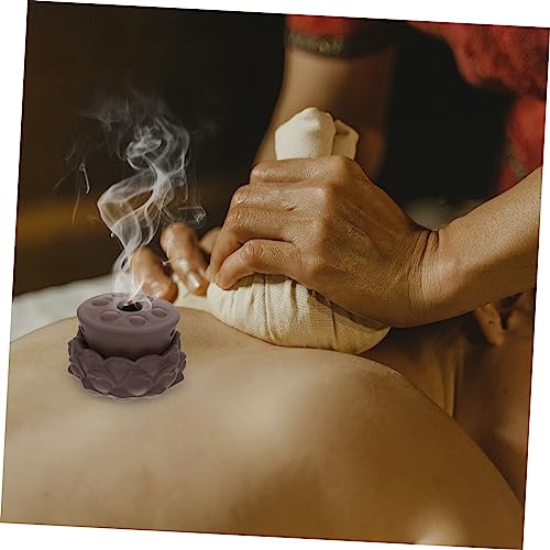 Navel Moxibustion Pot Lightweight Purple Sand Moxa-Wool Box for Body Health Portable Hot Compress Tool for Elderly and Sub-Healthy Individuals Elegant miniatura 3