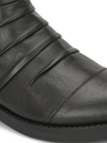 Image of Delize men's Black Biker boots 90431