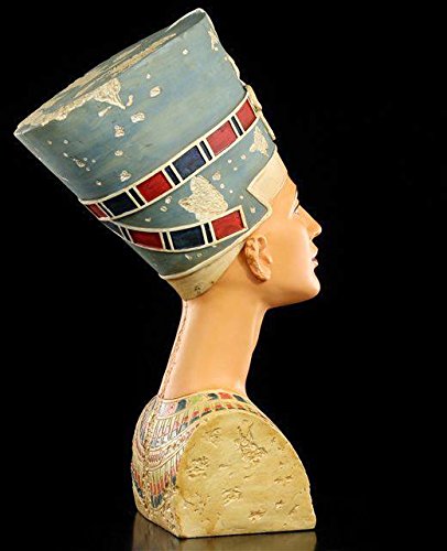 Nofretete Busto Grande 49,5 cm - Egipto Estatua, Figura de Decoración