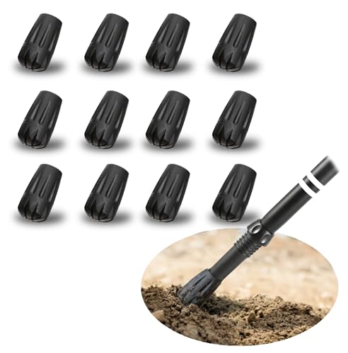 Embout baton de marche 11mm Trekology lot de 12 protections pour randonnée