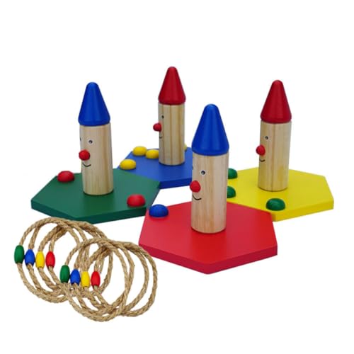 Jeu de lancer d'anneaux pour animer vos après-midis de jeux extérieurs en famille