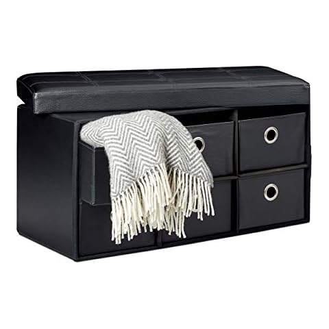 Banc de rangement Relaxdays Cover