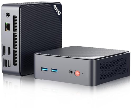 AWOW Mini PC Intel N100, 8GB RAM 256GB PCIe3.0 SSD, Mini