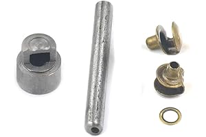 10-Set 3/8" Brass Boot Lace Hook Repair Kit for Hiking Boots