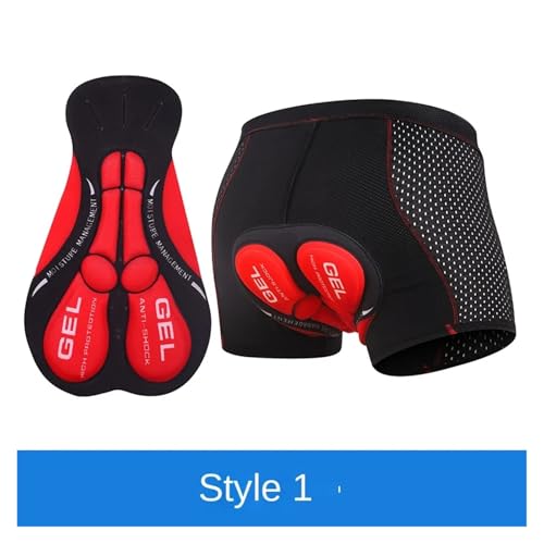 Calzas de ciclismo para hombre con silicona reforzada miniatura 7