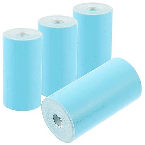 HOODANCOS Printable Paper Rolls 4 Rolls of Thermal Receipt Paper Direct Thermal Smooth Lint- for Home Office
