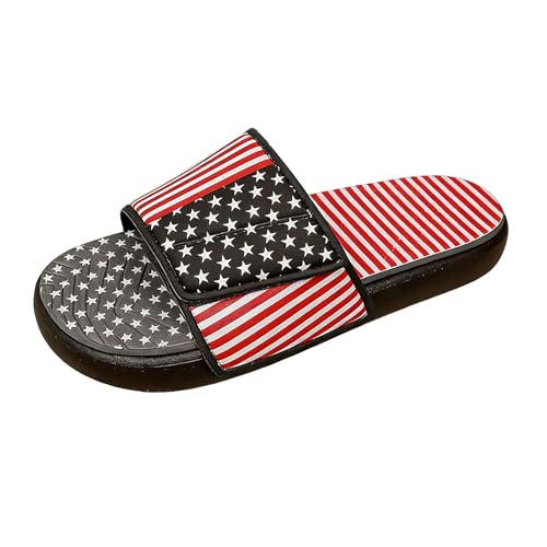 Image of DREAM LAKE Men's Sport Slide Sandals, Flexible Midsole, Casual Beach Slides