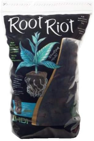 Root Riot Cubos de inicio de plantas - Bolsa de 100 cubos