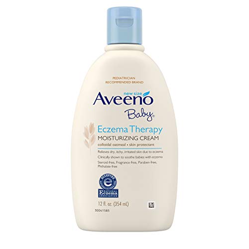 Aveeno Baby Eczema Therapy Moisturizing Cream with Natural Colloidal Oatmeal for Eczema Relief