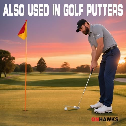 ONHAWKS Golf Alignment Rods - Club Alignment Sticks with Telescopic Magnetic Corrector Trainer Aid Tools Help Visualize and Align Your Golf Shots Club,Swing Aim Practice Accessories Golf Gifts — view 6