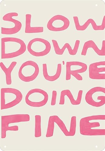 Positive Affirmations Metal Sign