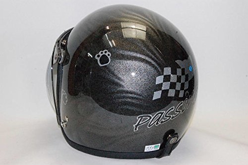 ヘルメット　ジェット　シルバー（鏡面） バイクヘルメット ジェット ジェットヘルメット シルバー 57