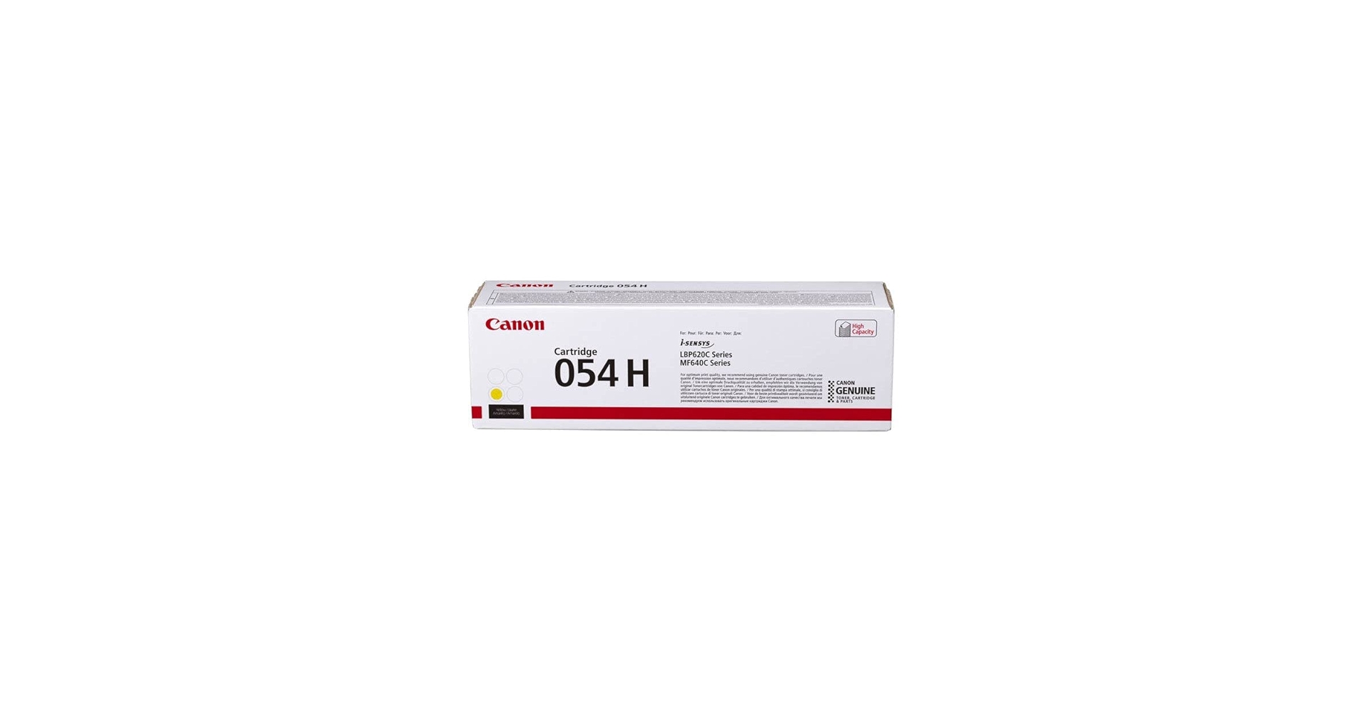 【2本】 Canon Toner Cartridge 053H yellow Canon 8532B001 (T02) Yellow Toner Cartridge, Genuine (G3674)