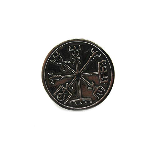 Bague en argent massif Vegvisir 925 ajustable par Empress | Artisanat d'exception