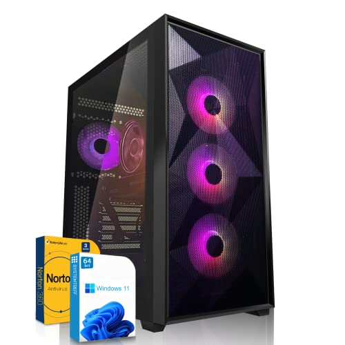 SYSTEMTREFF® Gaming PC Intel Core i9-11900KF 8x5.3GHz | Nvidia GeForce RTX 3060 12 GB | 512GB M.2 NVMe + 2TB HDD | 32GB DDR4 RAM | Windows 11 | Desktop Computer Rechner für Gamer, Zocker & Streamer