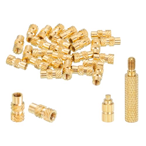 uxcell 50 ˂݃CT[g ͂񂾂ă`bvvXc[t M3 x 10mm H x 5mm OD ^J gbN[bgibg q[gZbgCT[g ߍ݃ibg 3DvgvX`bNip