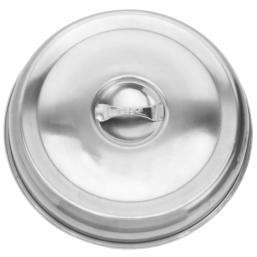 NOLITOY Cubierta para Bistec de Acero Inoxidable Tapa Resistente para Platos de Protección para Alimentos Restaurantes y