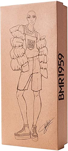 Muñeco Barbie BMR1959 Ken con pelo neón y accesorios miniatura 3