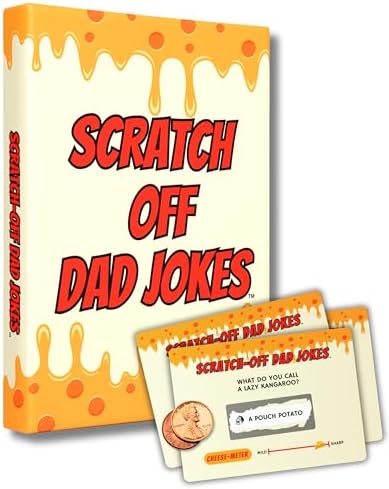 The Scratch Off Dad Jokes Card — The Gift That Keeps Delivering All Day