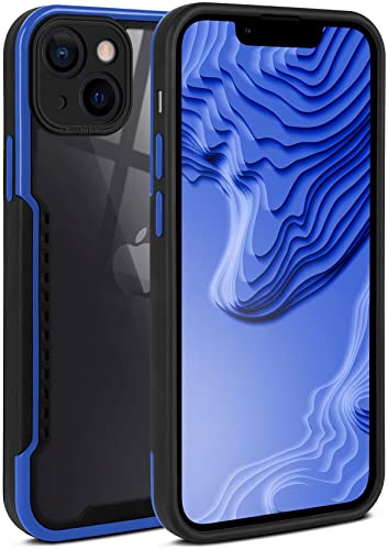 Coque silicone TPU iPhone 13 Mini ONEFLOW Vanguard bleu