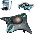 Drone sous-marin avec caméra, conception bionique, appareil de photographie d'eau sous-marine télécommande, WiFi Connectivité sans fil, transmission d'images en temps réel pour la piscine d'exploration & Lacs (1Set)