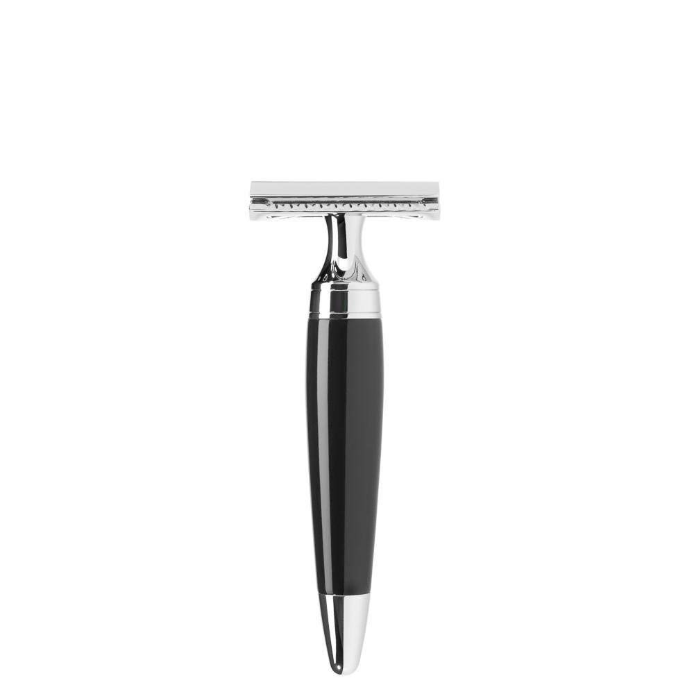 MÜHLE Rasierhobel - Stylo Serie - Edelharz schwarz