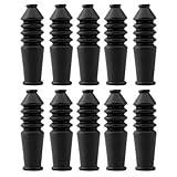 Material: caucho. perfeclan Cubierta De Goma del Protector del Extremo De La Bota del Freno De La Bicicleta 10pcs, Protección del Casquillo De La Cola del Cable del Freno De Cicl
