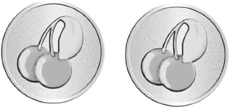 100 Double Cherry Slot Machine Tokens - Works with Most Home Slots!