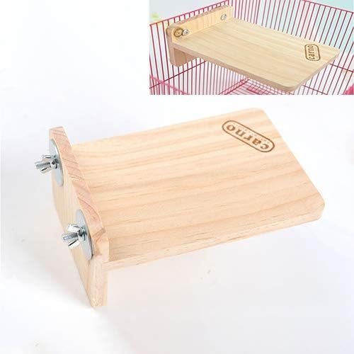 Zhouweiqing WJH Pet Wooden Rectangular Springboard Hamster Small Pets ...