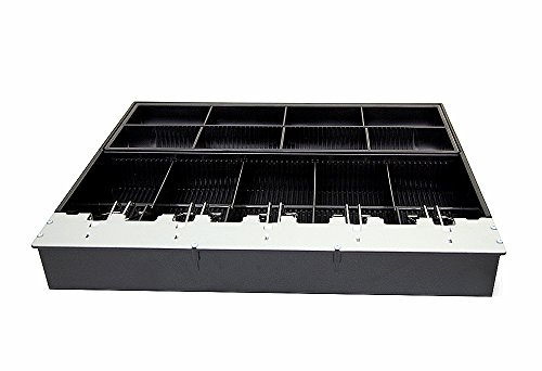 Hk Systems 18" Heavy Duty Black Pos Cash Drawer With 5Bill/8Coin."Stainless Steel" Front, Ball Bearing Slides #TOP4