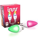Esta lámpara retrofit es la variante LED inteligente de la vela clásica y proporciona una luz hermosa y colorida.