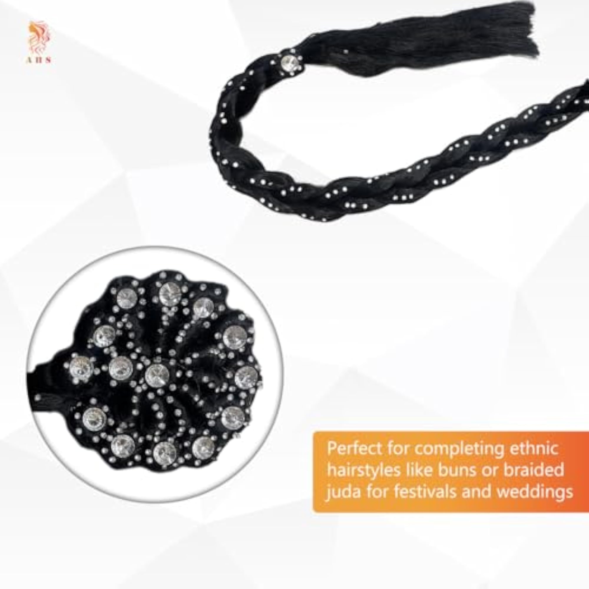 South Indian Wedding Juda Hair Extension, 30-35 Inch