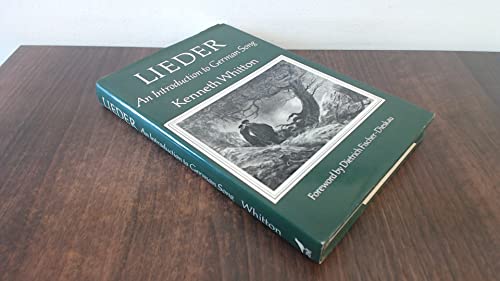Lieder: An Introduction to German Song 0862031222 Book Cover