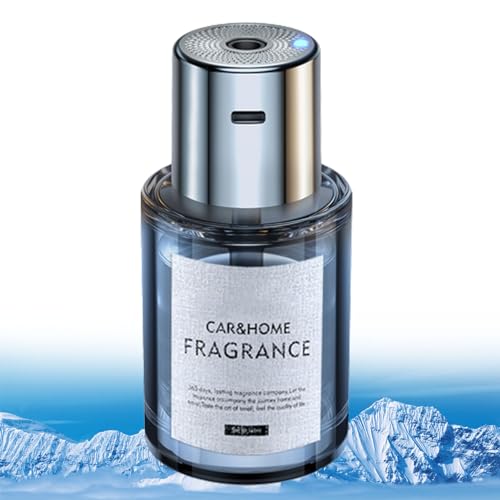 Smart Ultrasonic Atomized Car Air Freshener, 5 Gears Adjustment & Auto On/Off, Smart Car Air Fresheners Diffuser, Car Fragrance Air Freshener, Car Fast Aroma Diffuser (Cologne)