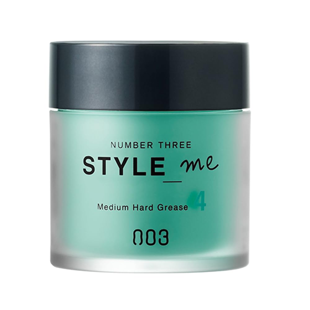 Number Three style Me Medium hard grease hair wax 50g
