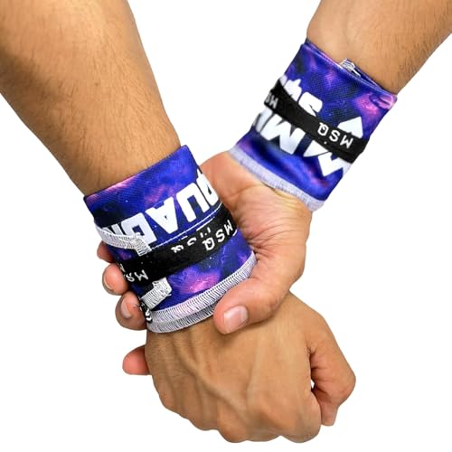 Image of Wrist Wraps for Calisthenics & Weightlifting - Heavy Duty Wrist Support & Stability (Interstellar)
