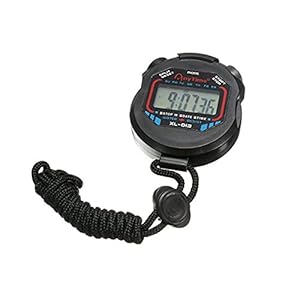 ruiting Cronómetro digital, cronómetro electrónico, cronómetro para correr, fútbol, baloncesto, correr, natación, fitness y más