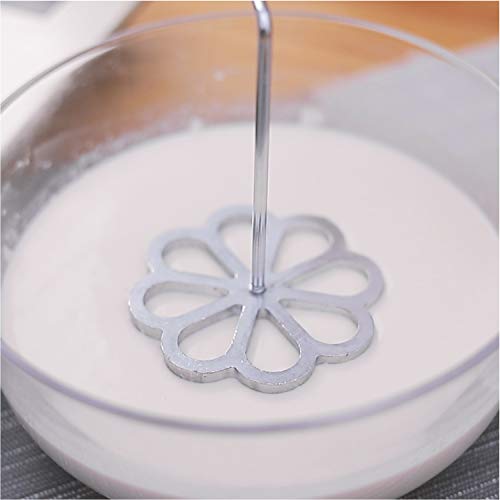 8-Piece Rosette&Timbale Set, Aluminum Waffle Molds With Wooden Handle, Homemade Swedish For Rosette Bunuelos Cookie #TOP4