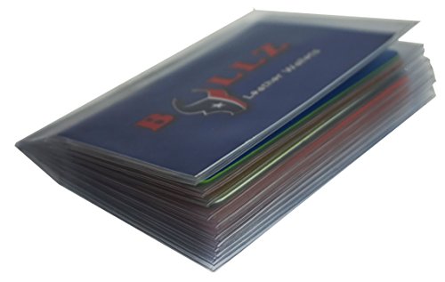 Set of 2 Heavy Duty Vinyl 12Pages Insert for Bifold-Trifold Wallet MADE IN USA4