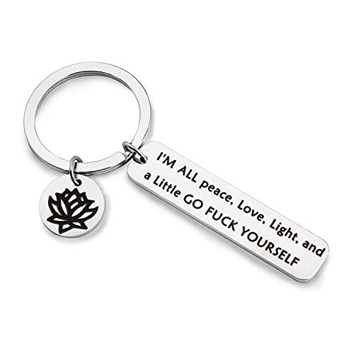 MAOFAED Funny Friend Gift, Swear Word Gift,Bestie Gifts,Friendship Gifts, Friendship Matching Keychain