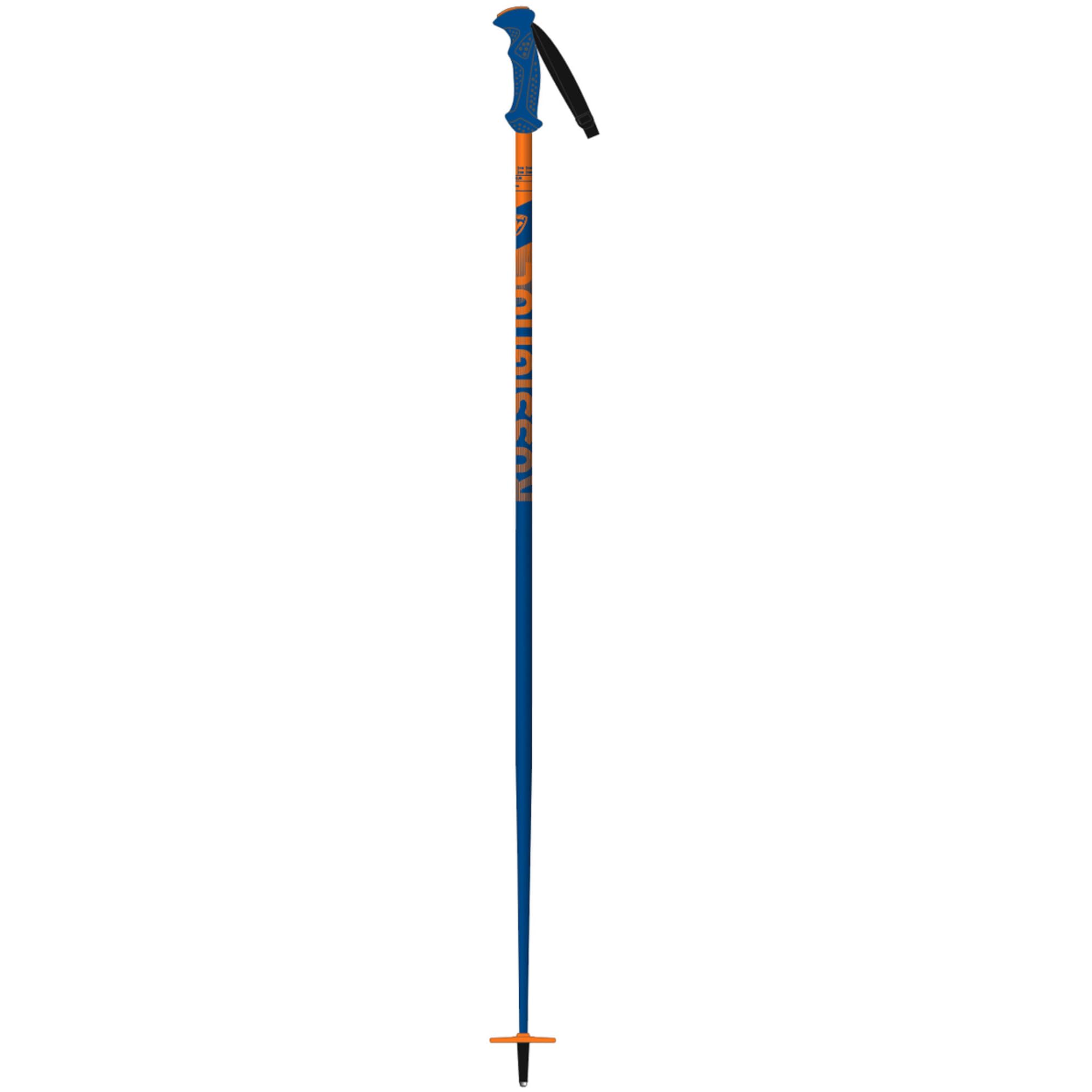 Rossignol Tactic Alpine Ski Poles - Lightweight Kids’ Downhill Ski Poles - Blue