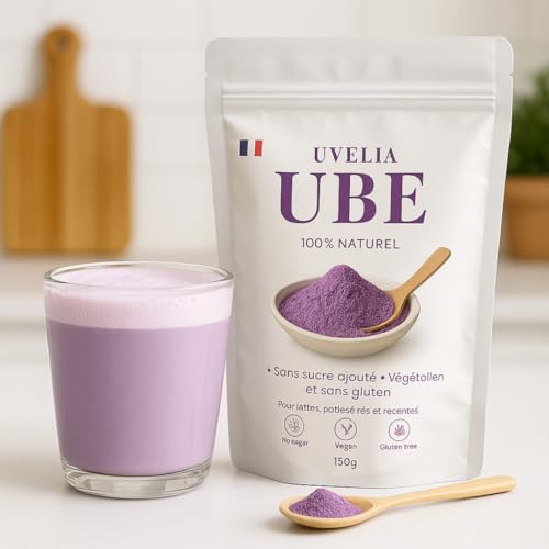 UVELIA Ube Poudre 100% Naturel 150g