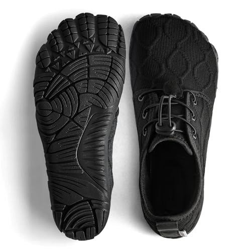 WateLves Barfußschuhe Traillaufschuhe Herren Damen Leichte Indoor Outdoor Fitnessschuhe Zehenschuhe Minimalistische Unisex