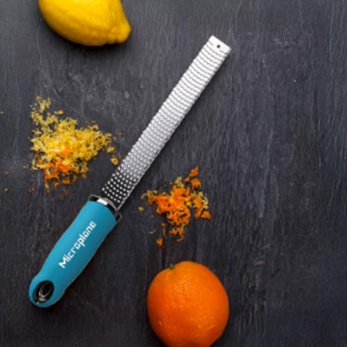Image of Microplane Premium Classic Series Citrus Zester and Grater - Turquoise