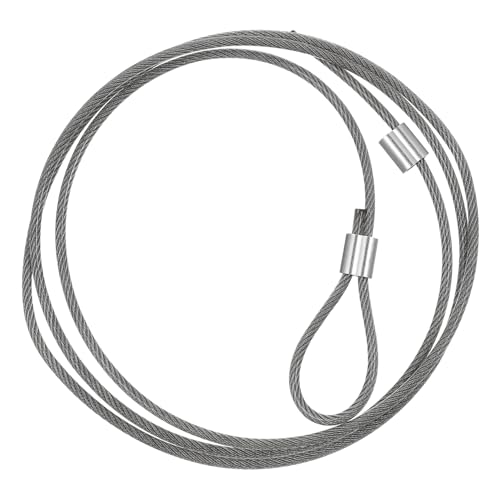 BRIGHTFUFU Basketball Net Replacement String Basketball Hoop Cable Threading Wire for Hoop Net