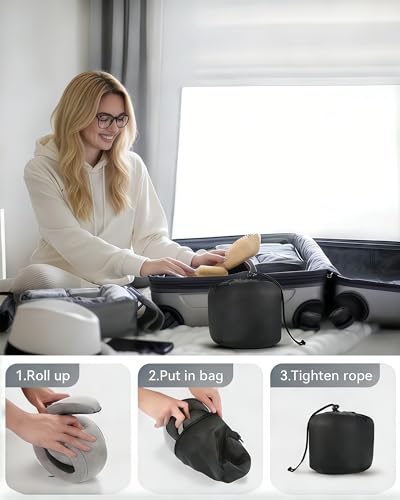 Almohada espuma viscoelástica ergonómica para cuello miniatura 5