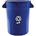 Genuine Joe Heavy-Duty Trash Container, 32 Gal