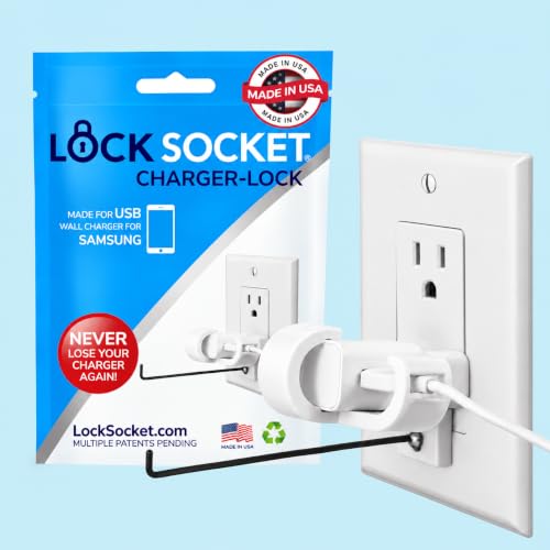 LOCK SOCKET Charger Lock for Samsung Android
