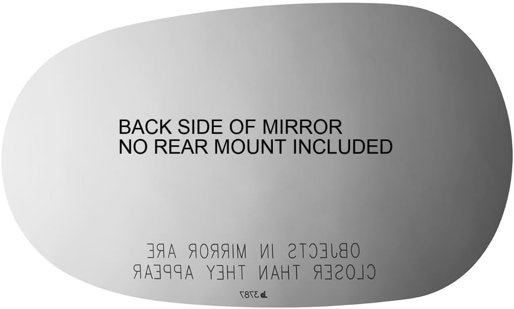 Compatible with 05-08 Jag S-Type / 02-08 Jag X-Type Passenger Mirror Glass Lens w/Adhesive